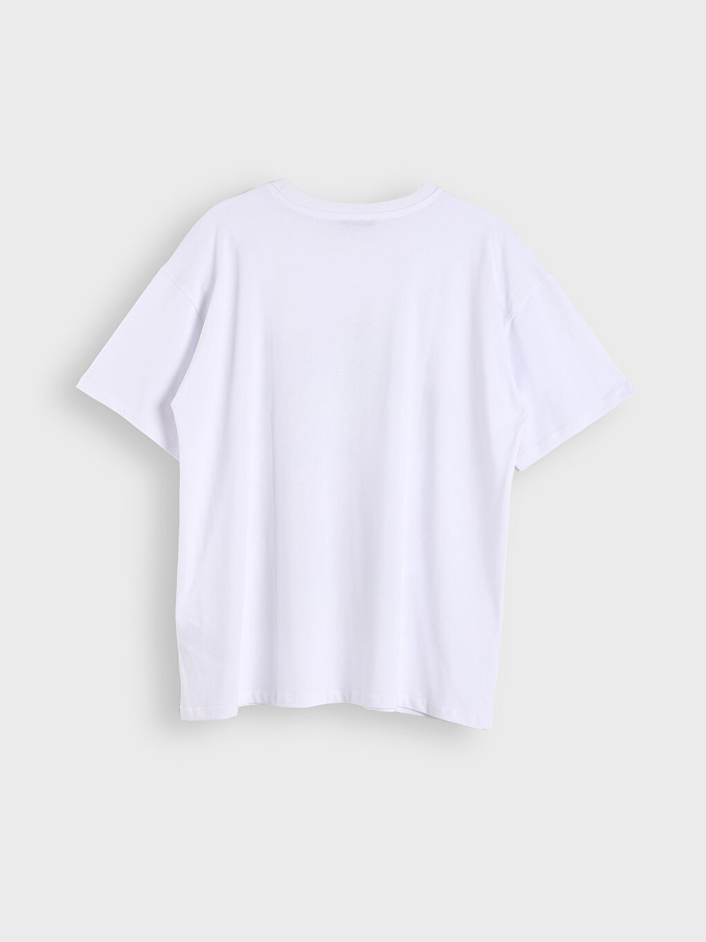 Crew Neck Printed Women's T-Shirt-1