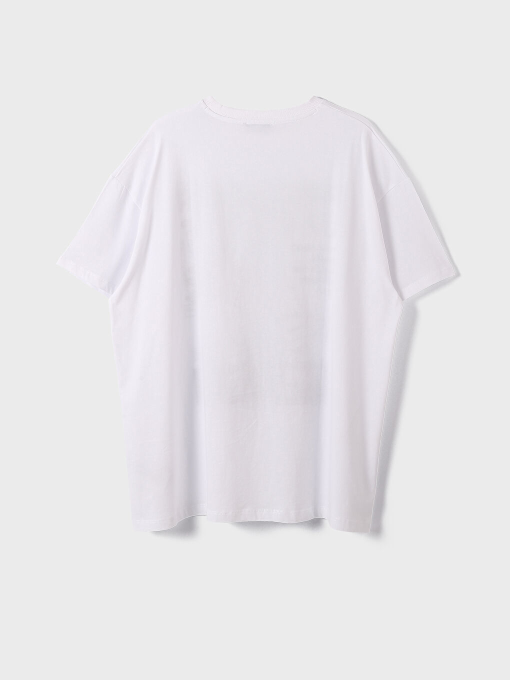 Crew Neck Printed Short Sleeve Women's T-Shirt-1