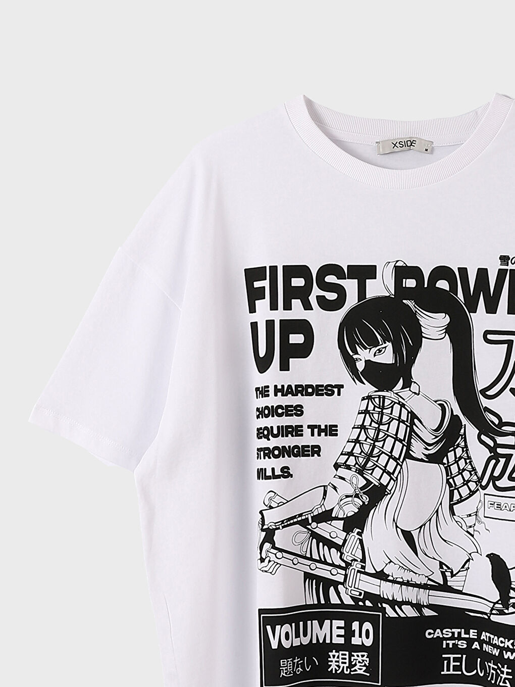 Crew Neck Printed Short Sleeve Women's T-Shirt-2