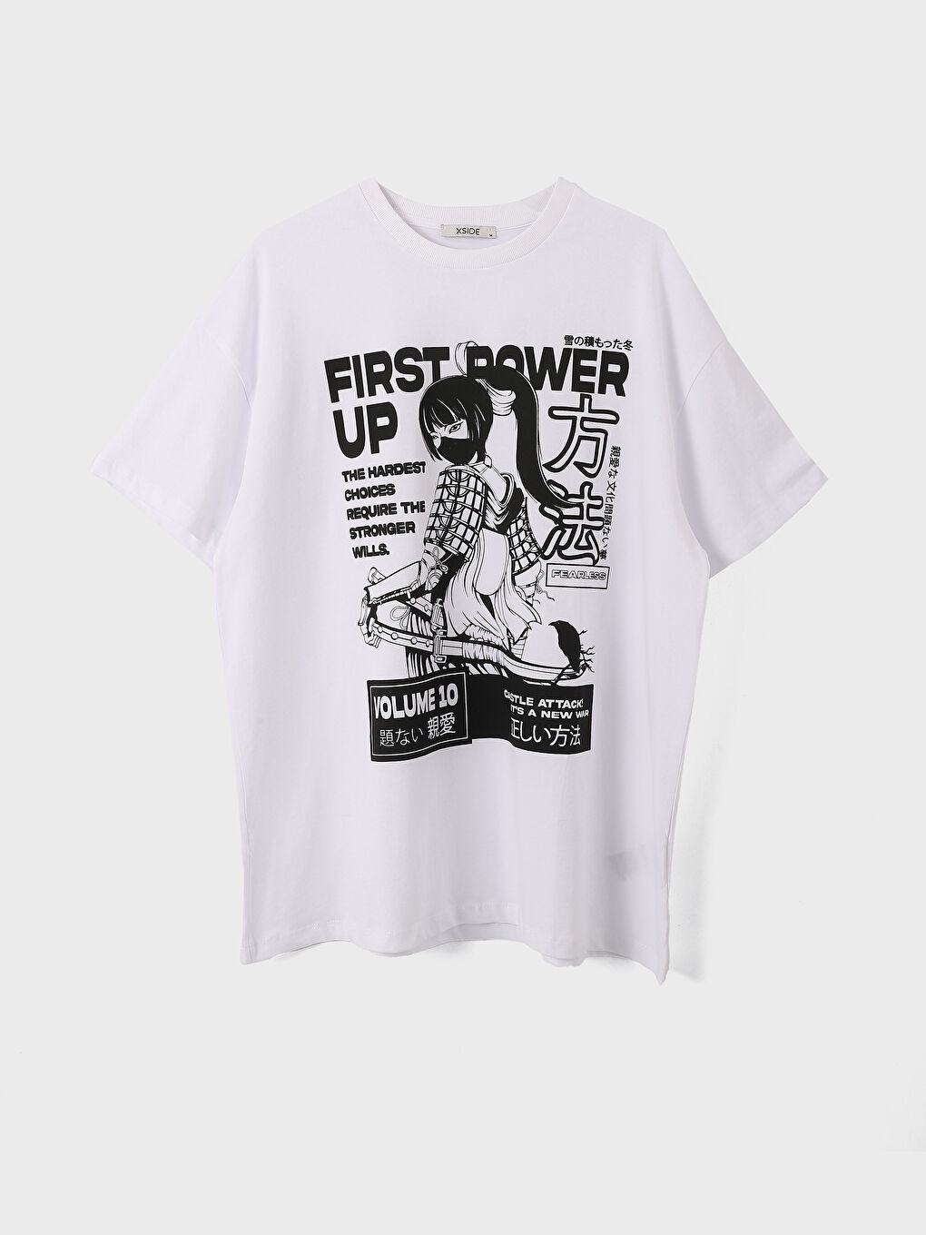 Crew Neck Printed Short Sleeve Women's T-Shirt-4