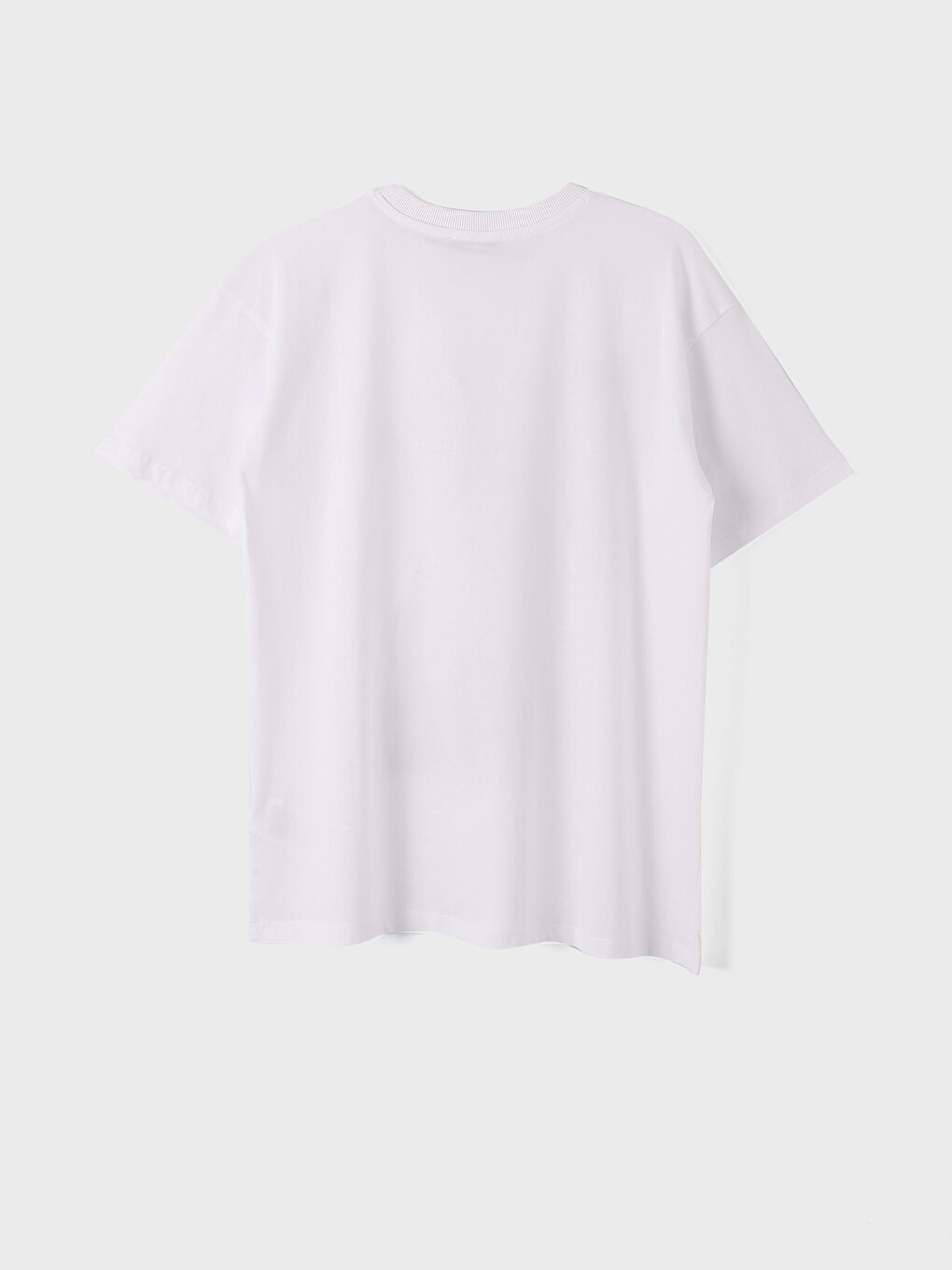 Crew Neck Printed Short Sleeve Women's T-Shirt-5