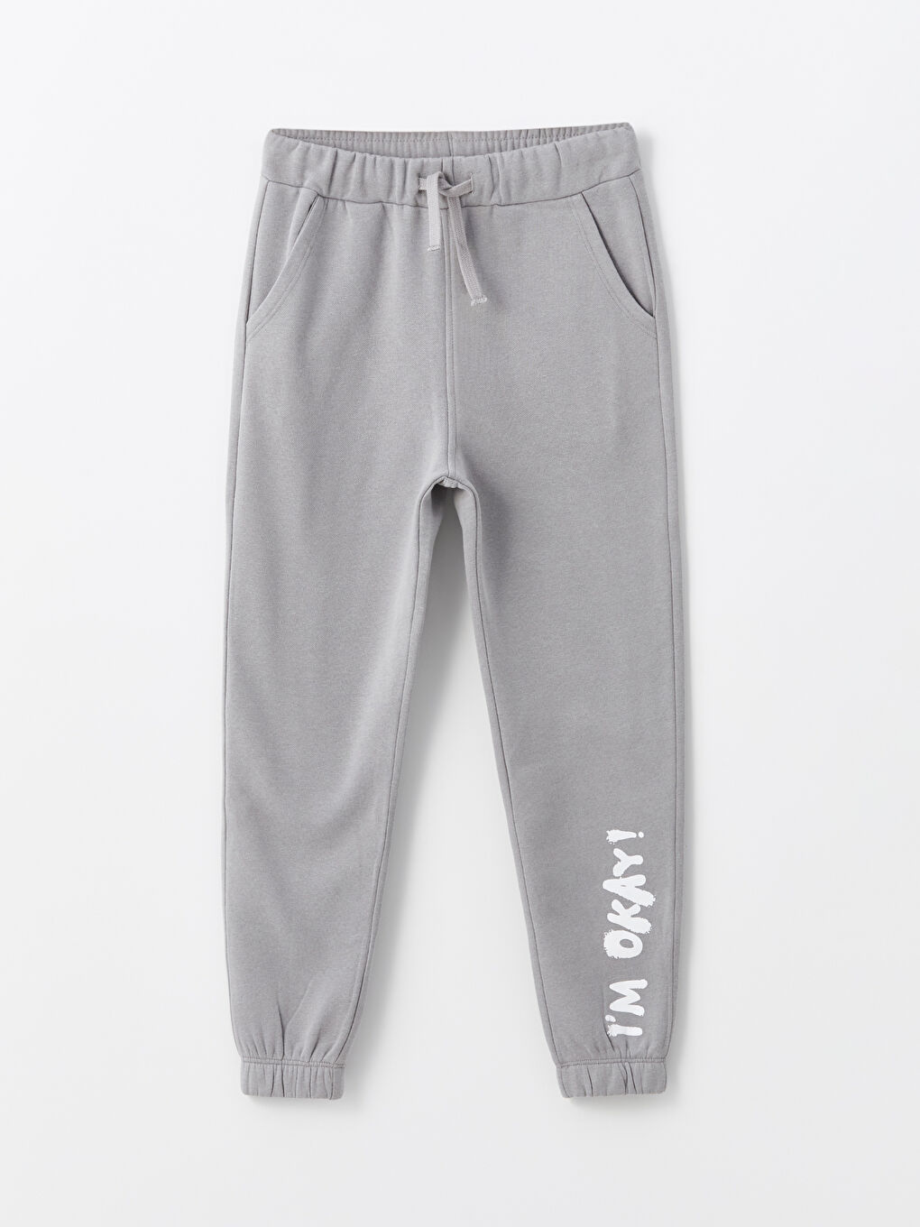 Elasticated Waist Relaxed Fit Boys' Jogger Sweatpants -S4EO38Z4-GSE