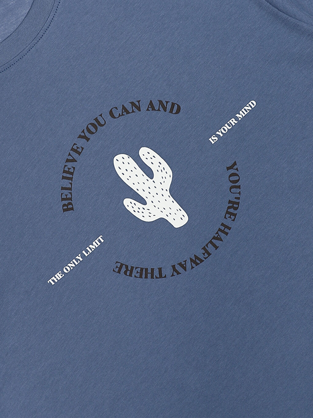 Crew Neck Printed Short Sleeve Men's T-Shirt-3