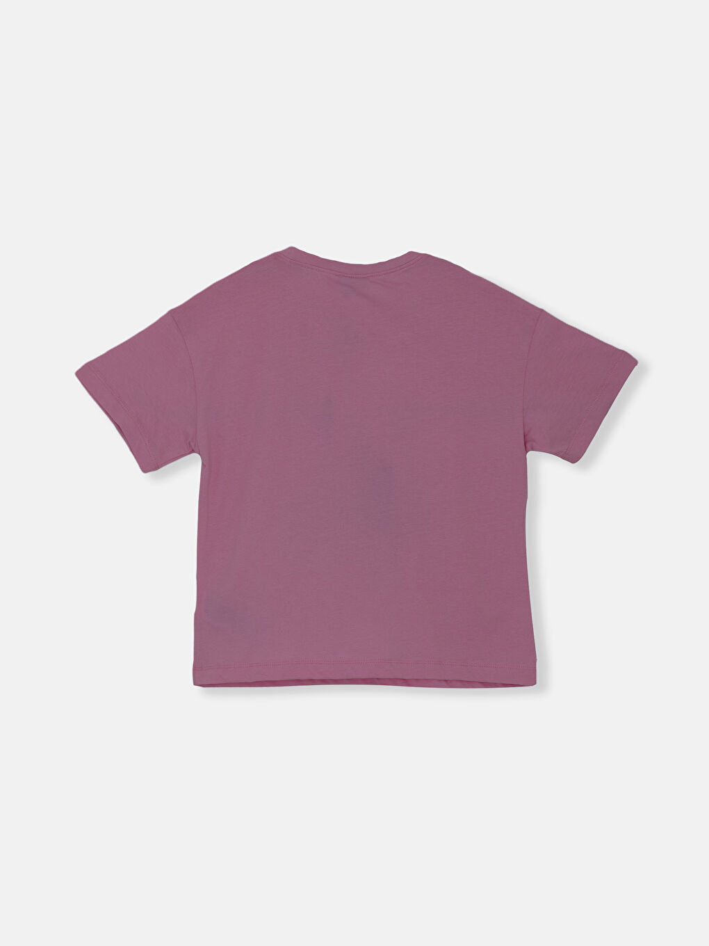 Crew Neck Girls' Shortie Pyjama Set -S4EP41Z4-QY8