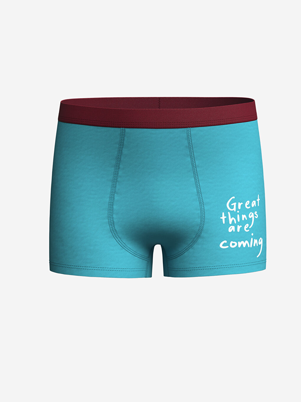 LCW Kids Turkuaz Baskılı Erkek Çocuk Boxer