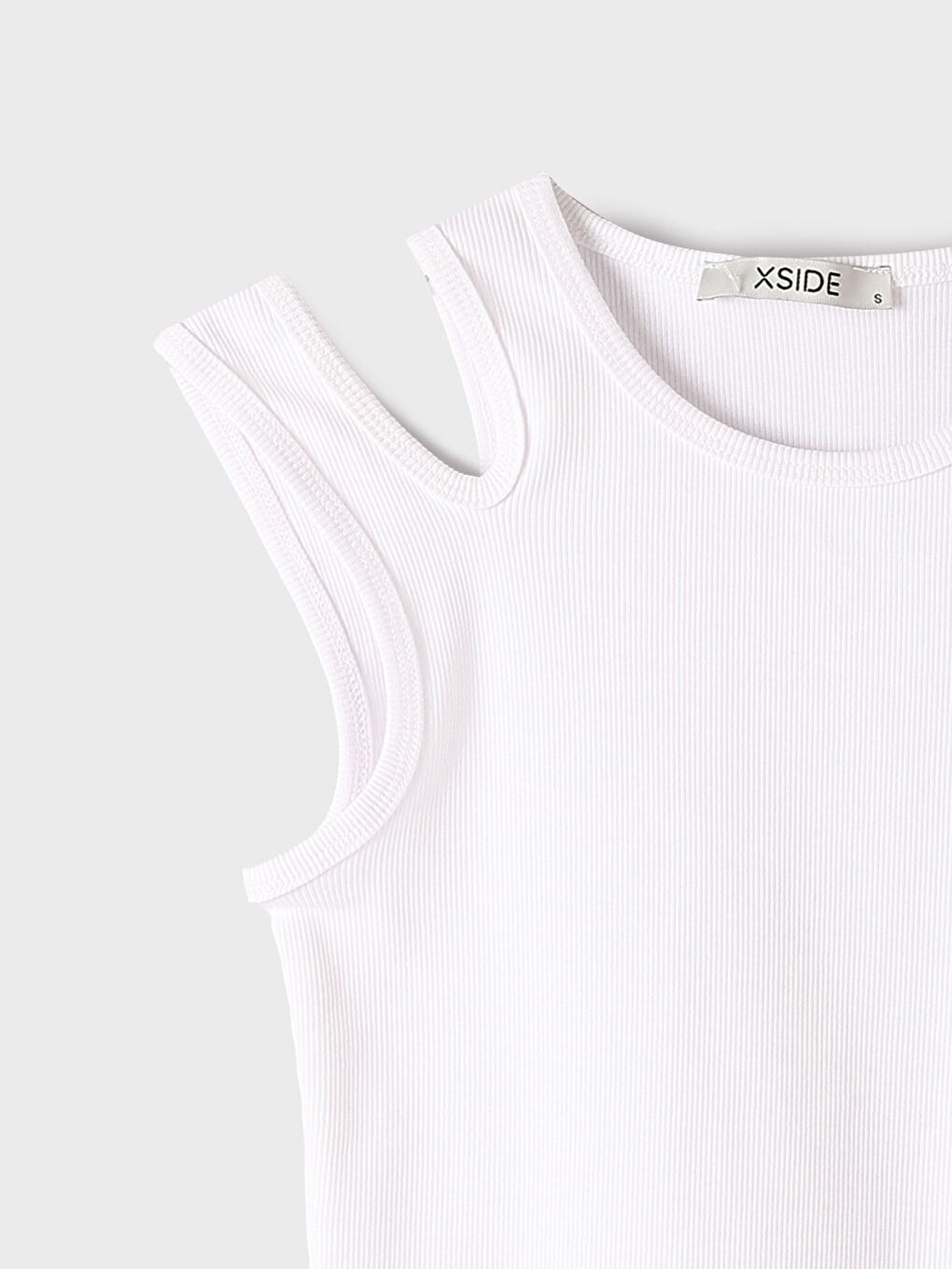 Women's Halter Neck Plain Sleeveless Blouse-3