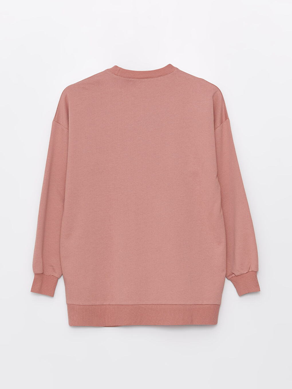 Crew Neck Printed Long Sleeve Women's Sweatshirt Tunic -S4EP78Z8-GUK