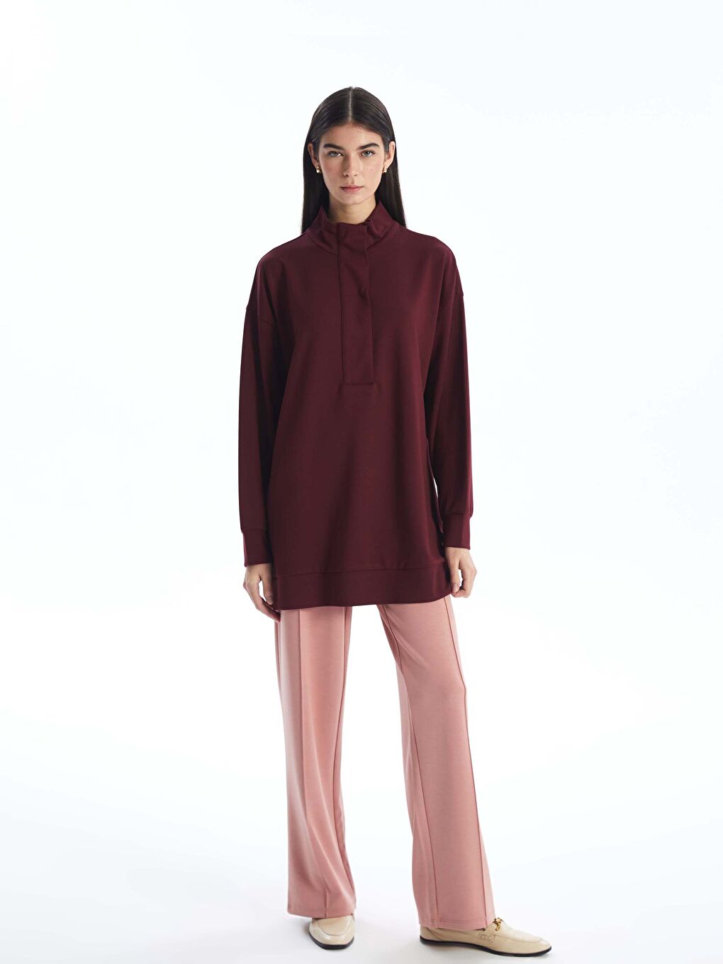 Women's Elastic Waist Regular Sweatpants -S4EP80Z8-GUK