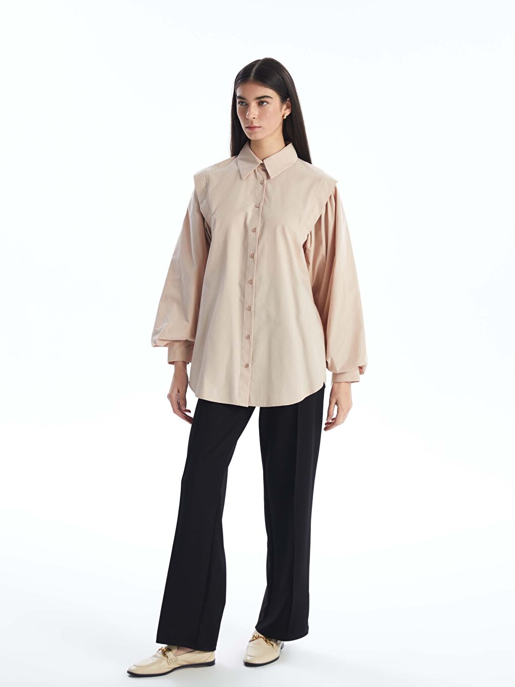 نساء بنطال رياضي بسيط بخصر مطاطي