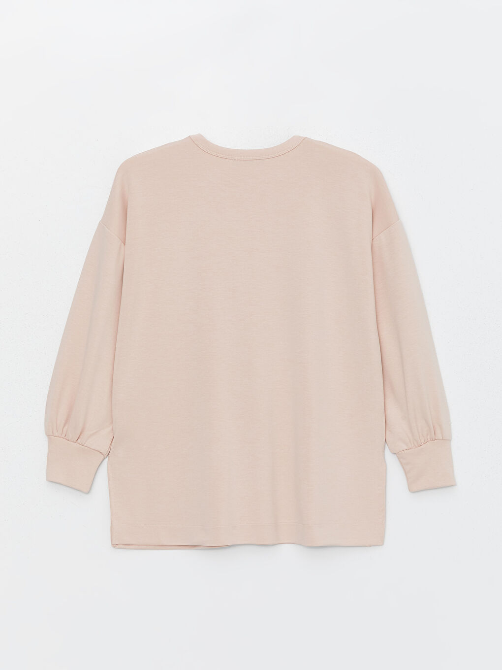 Crew Neck Regular Long Sleeve Oversize Women's Tunic -S4EP82Z8-KTK
