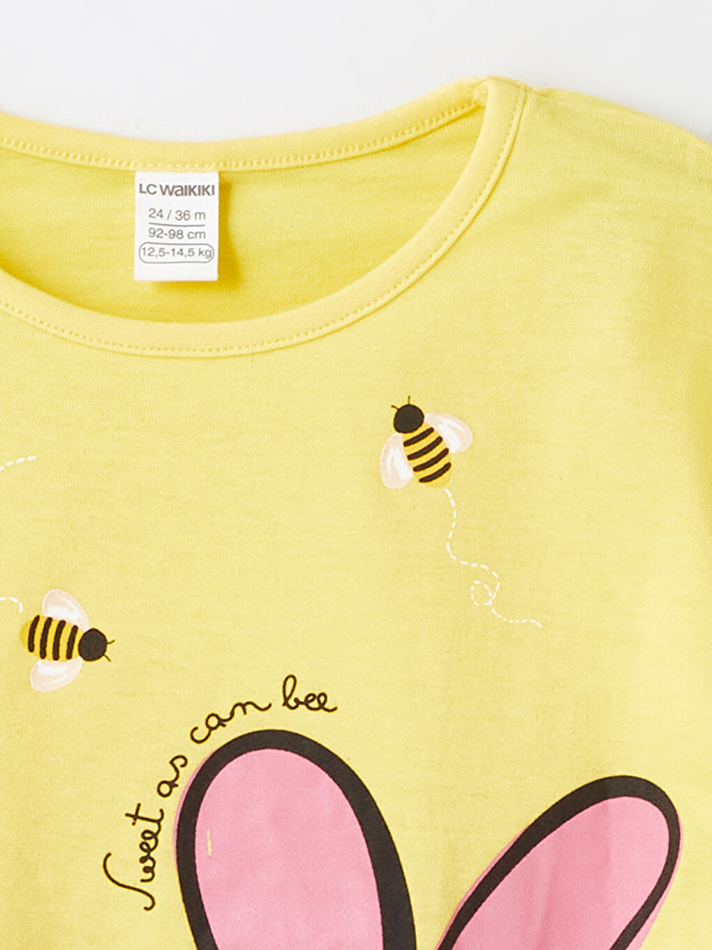 Crew Neck Printed Baby Girls T-shirt 2 Pack-3