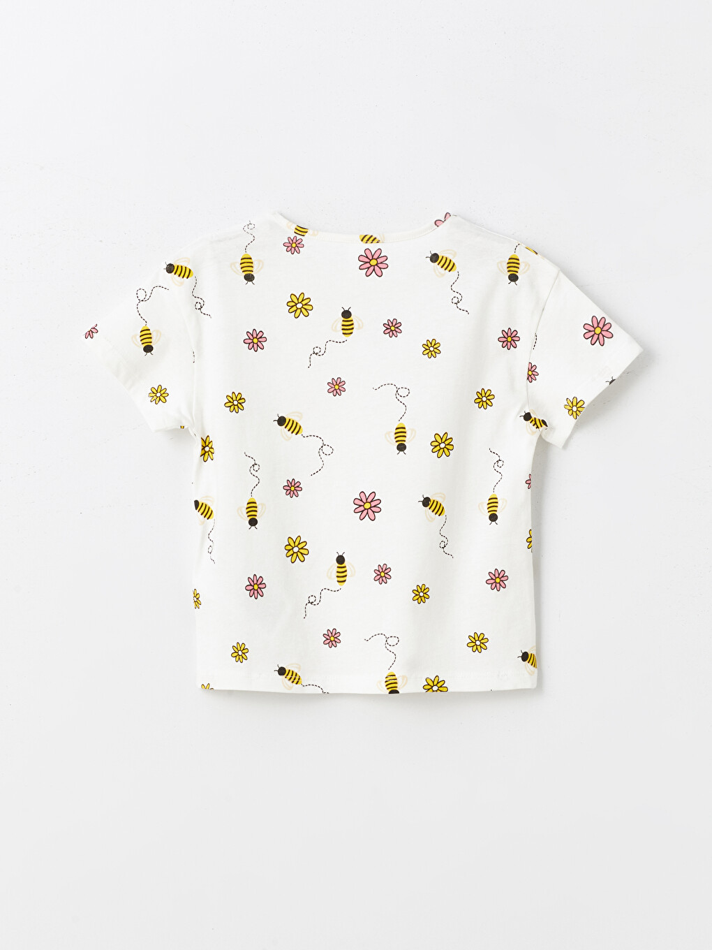 Crew Neck Printed Baby Girls T-shirt 2 Pack-5