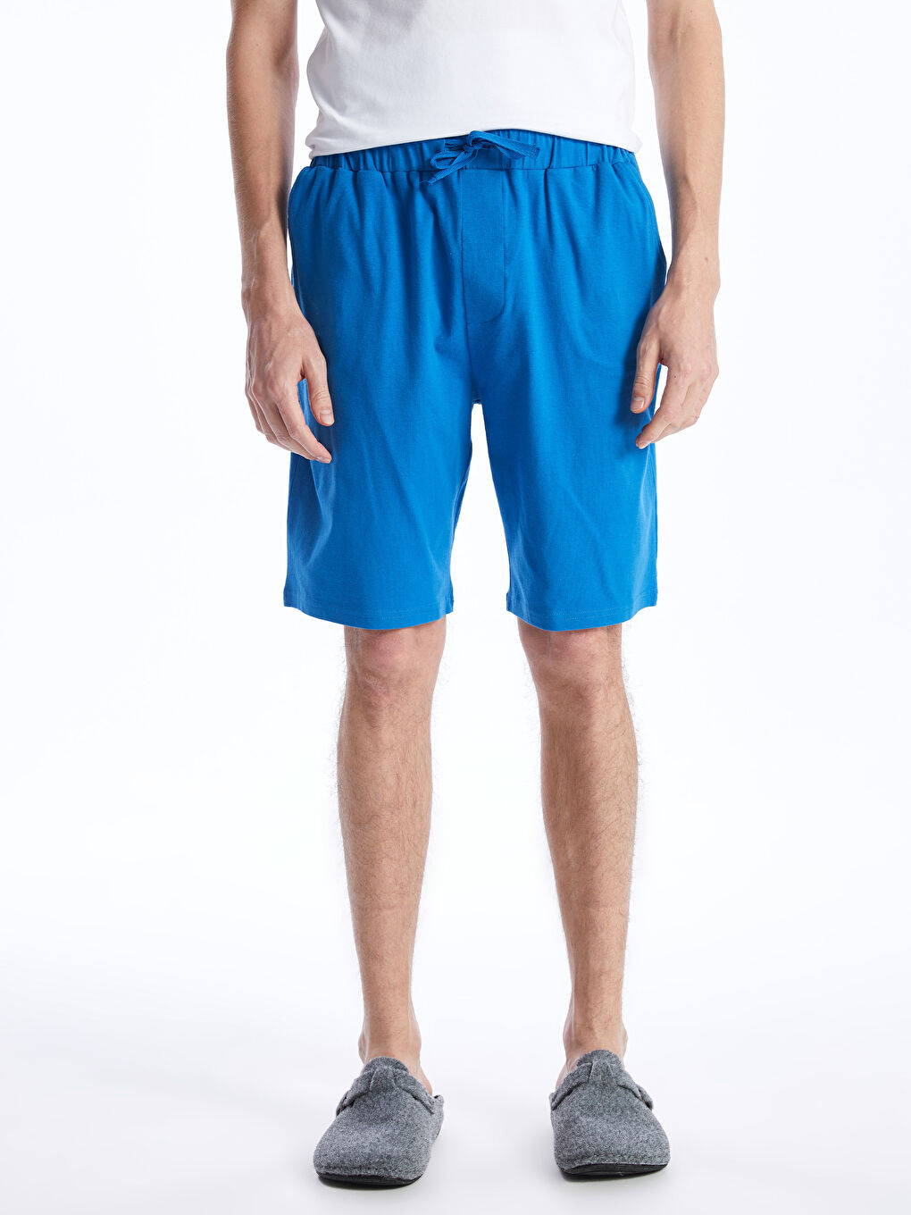 LCW ECO Standard Fit Men's Pyjama Bottom Shorts -S4ER64Z8-Y0F
