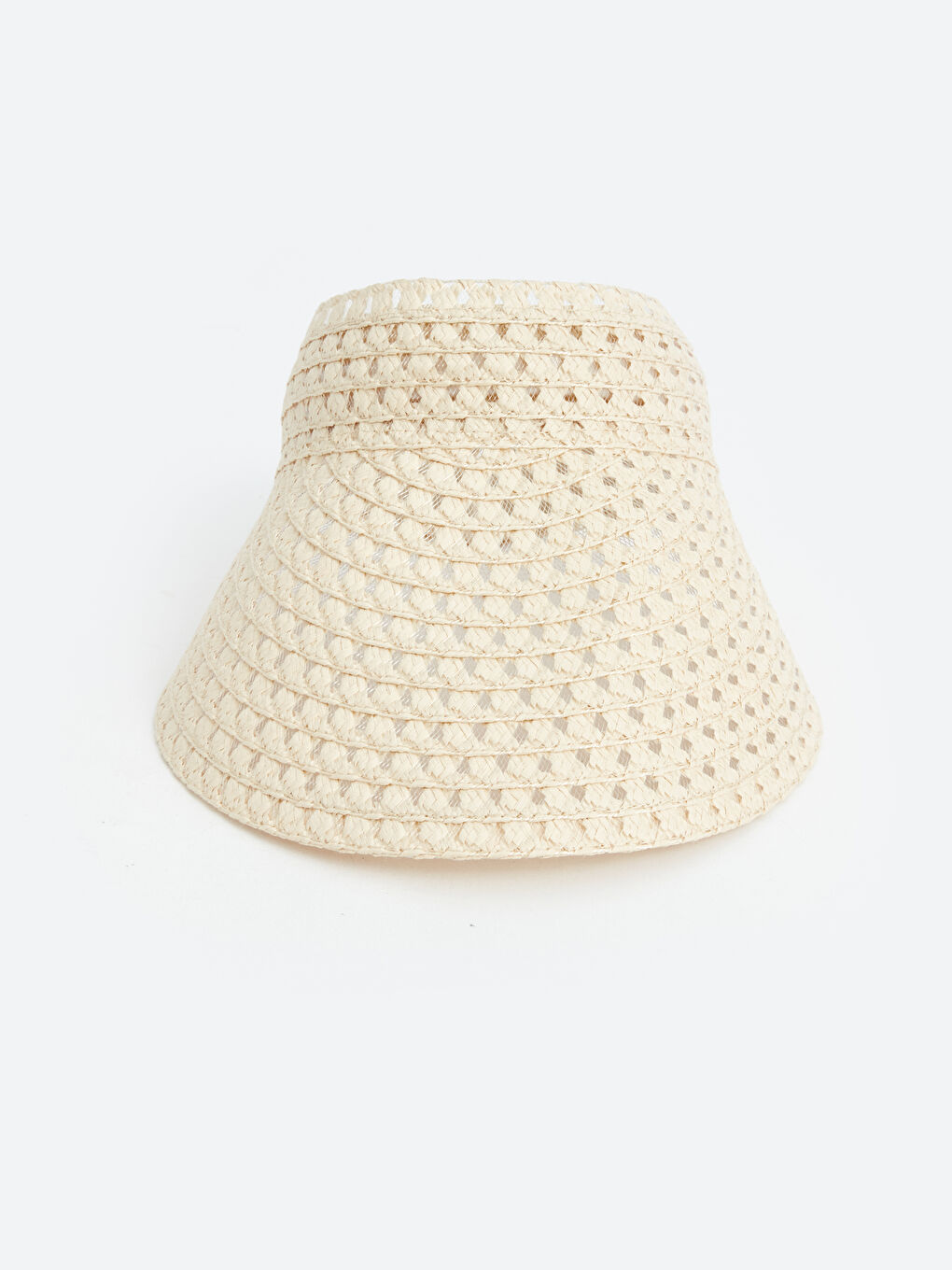 Perforated Patterned Women's Visor Hat -S4ER93Z8-CR8