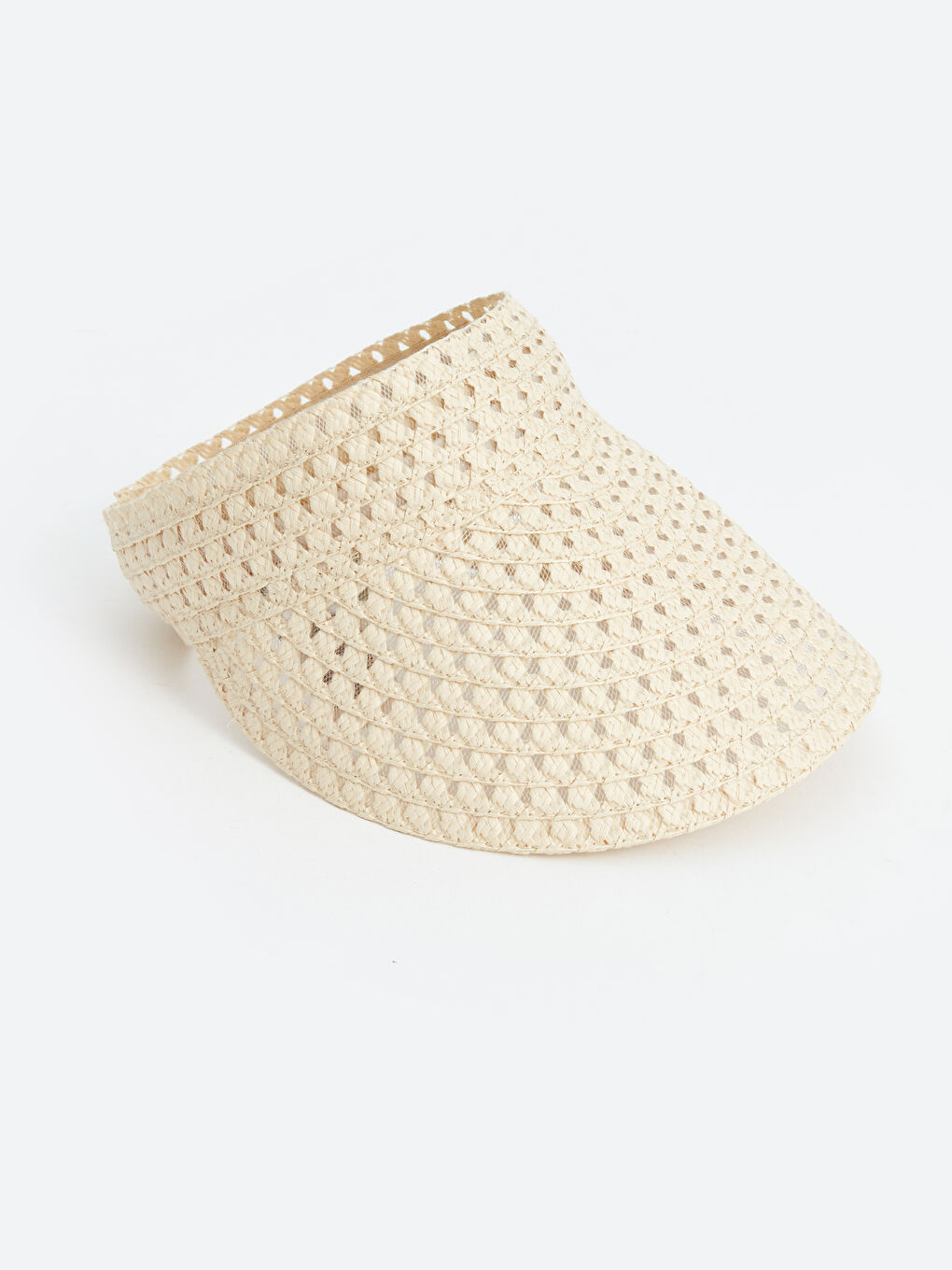 Perforated Patterned Women's Visor Hat -S4ER93Z8-CR8