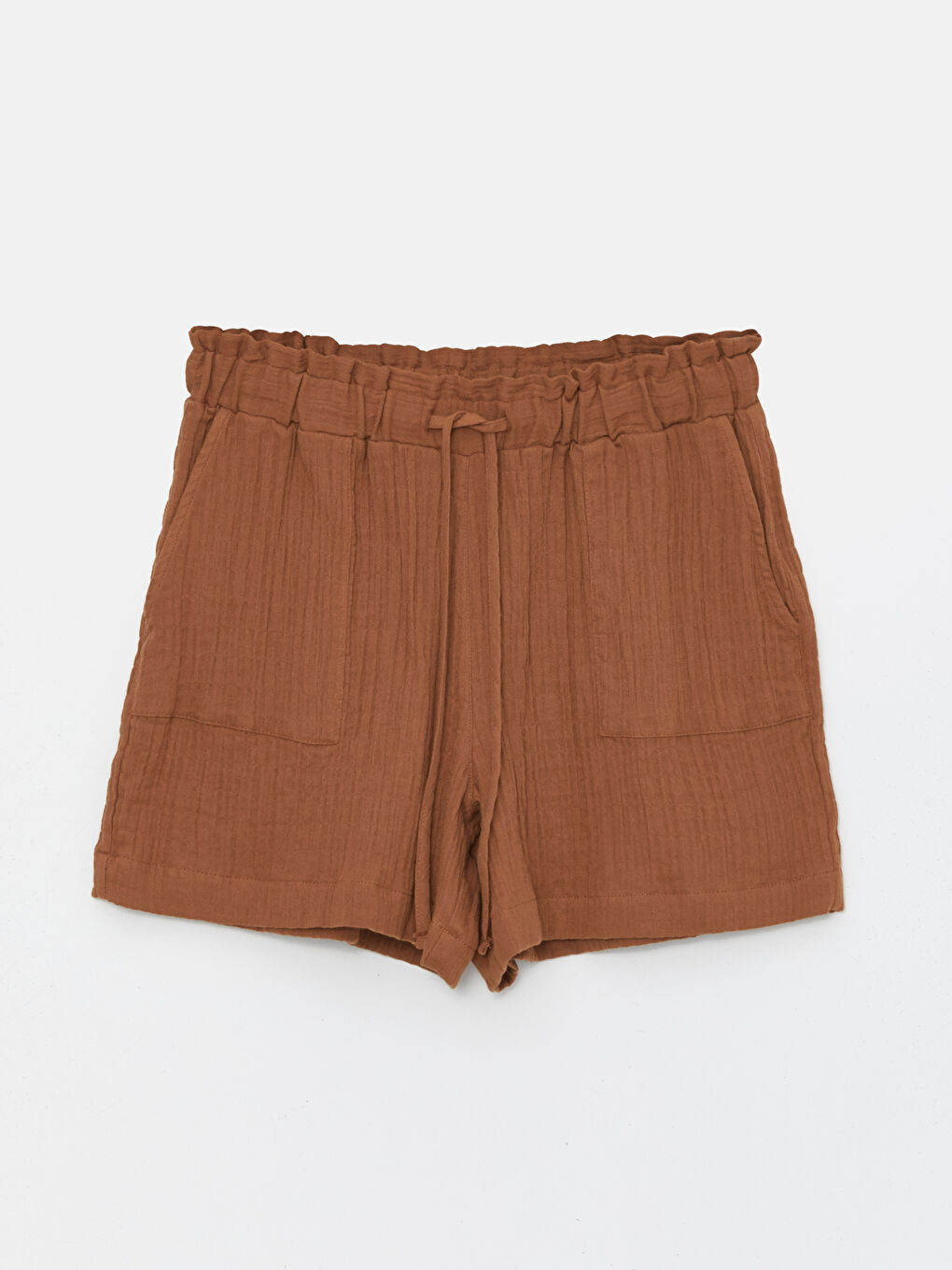 Elastic Waist Comfortable Fit Women's Shorts -S4ES03Z8-YA1