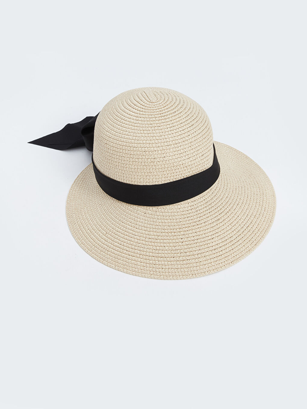 LCW ACCESSORIES Bej Kadın Hasır Fötr Şapka