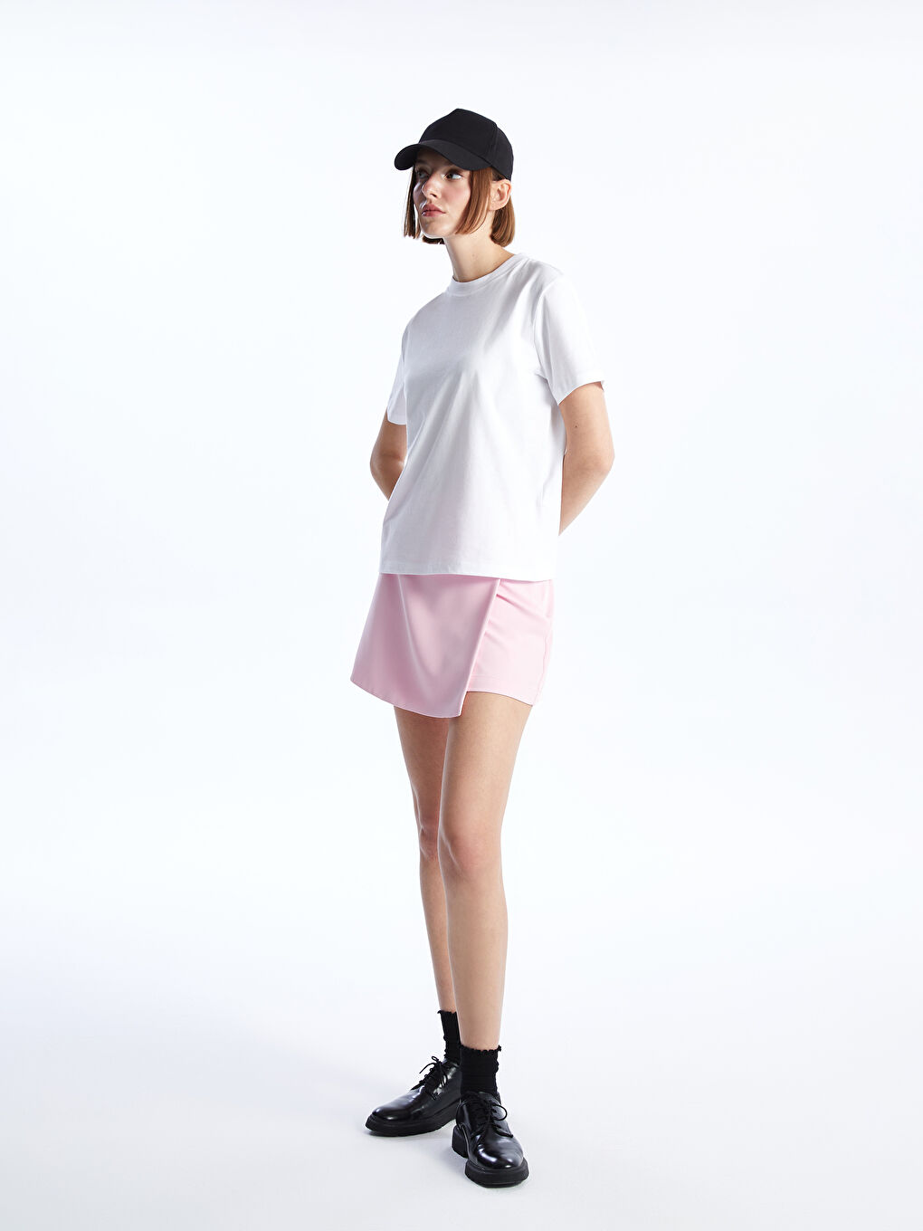 Regular Fit Women's Skort -S4ES13Z8-Y1X