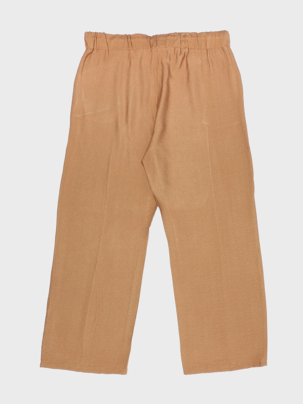 Elastic Waist Wide Leg Women's Trousers -S4ET75Z8-GXT