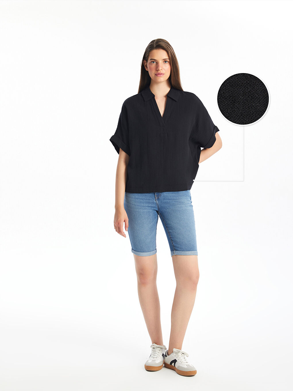 CRNA Bluza Žene -S4EU34Z8-CVL