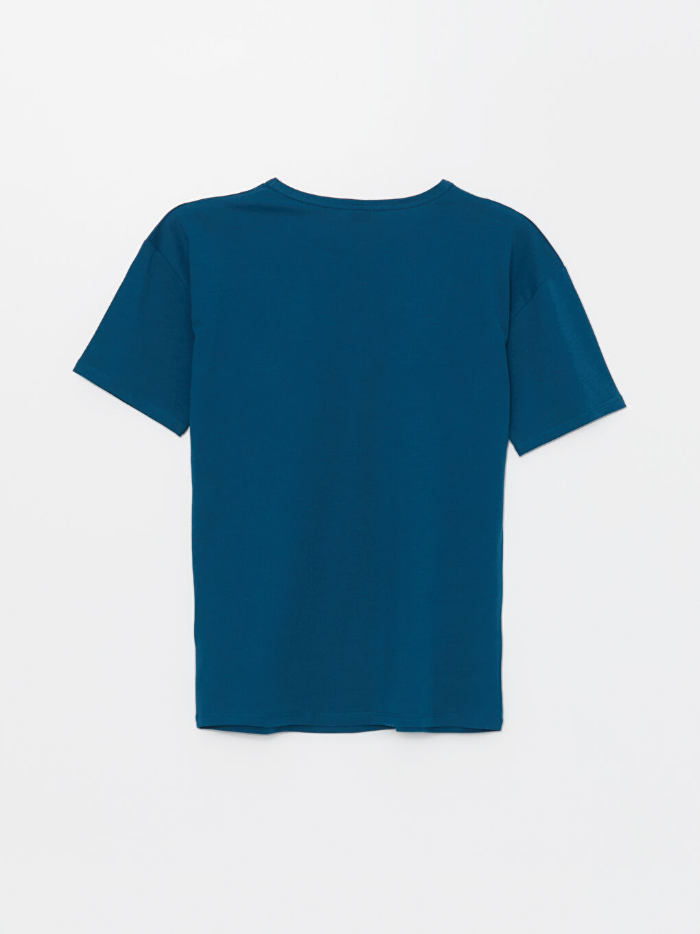 تي شيرت للأولاد بياقة دائرية واسع-1