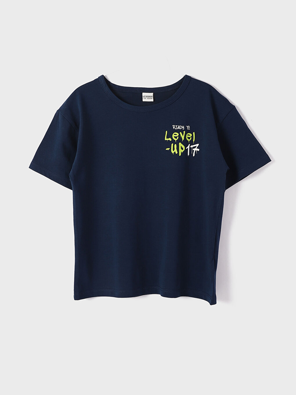 Oversize Crew Neck Boys' T-Shirt -S4EU45Z4-JC7