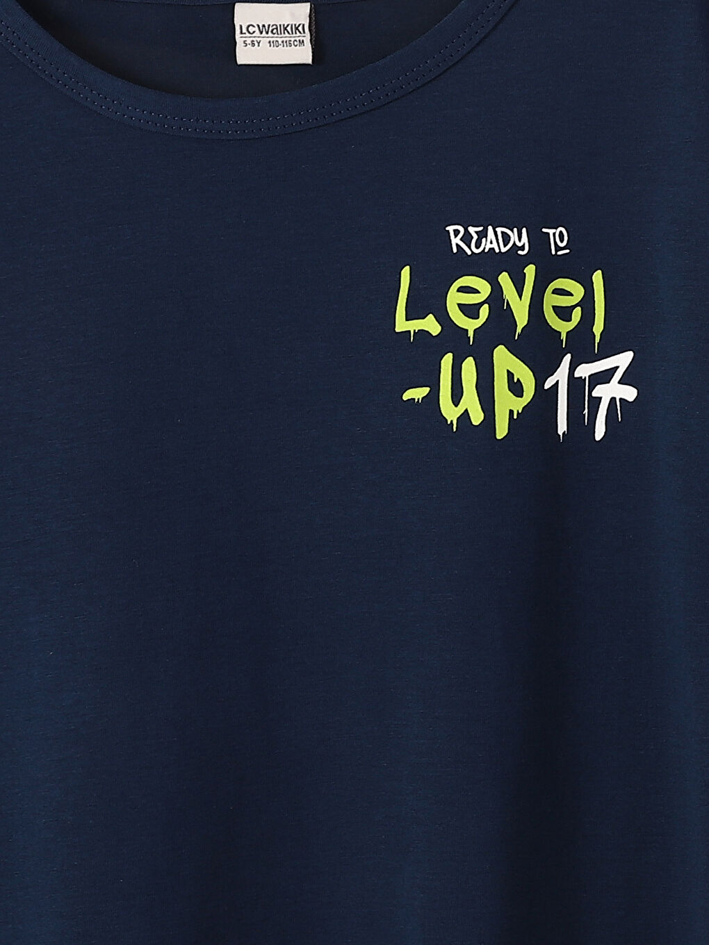 Oversize Crew Neck Boys' T-Shirt -S4EU45Z4-JC7