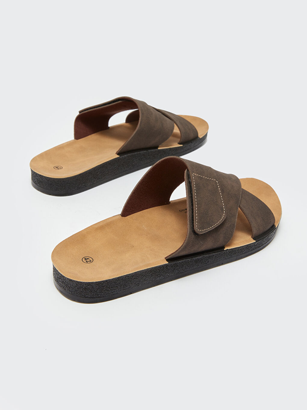 Cross Band Men's Slippers -S4EU48Z8-Y0R