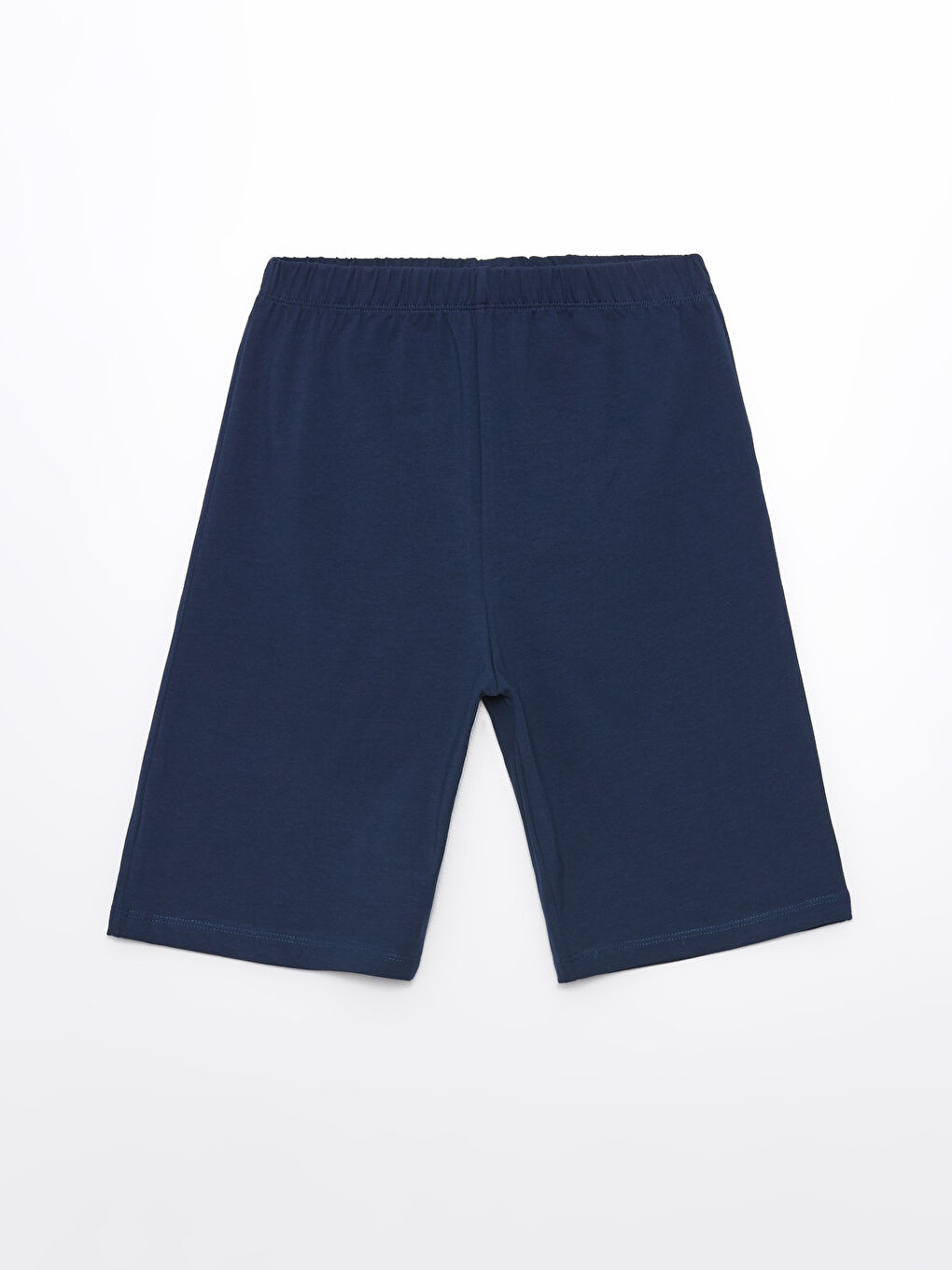 İndigo Beli Lastikli Basic Erkek Çocuk Pijama Şort