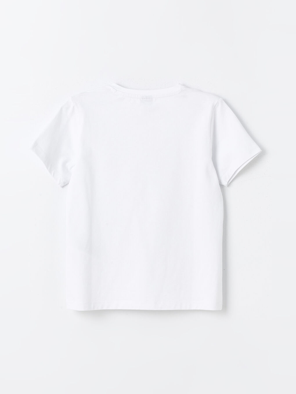 Beyaz Bisiklet Yaka Baskılı Kısa Kollu Erkek Çocuk Şortlu Pijama Takımı-2