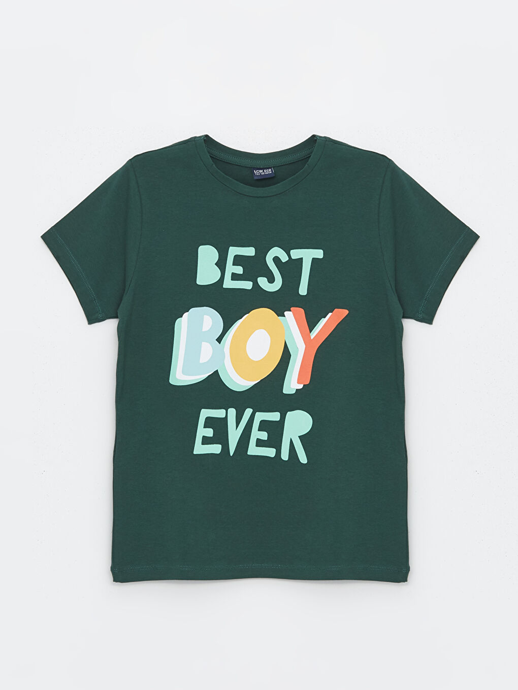 Yeşil Bisiklet Yaka Baskılı Kısa Kollu Erkek Çocuk Şortlu Pijama Takımı-1