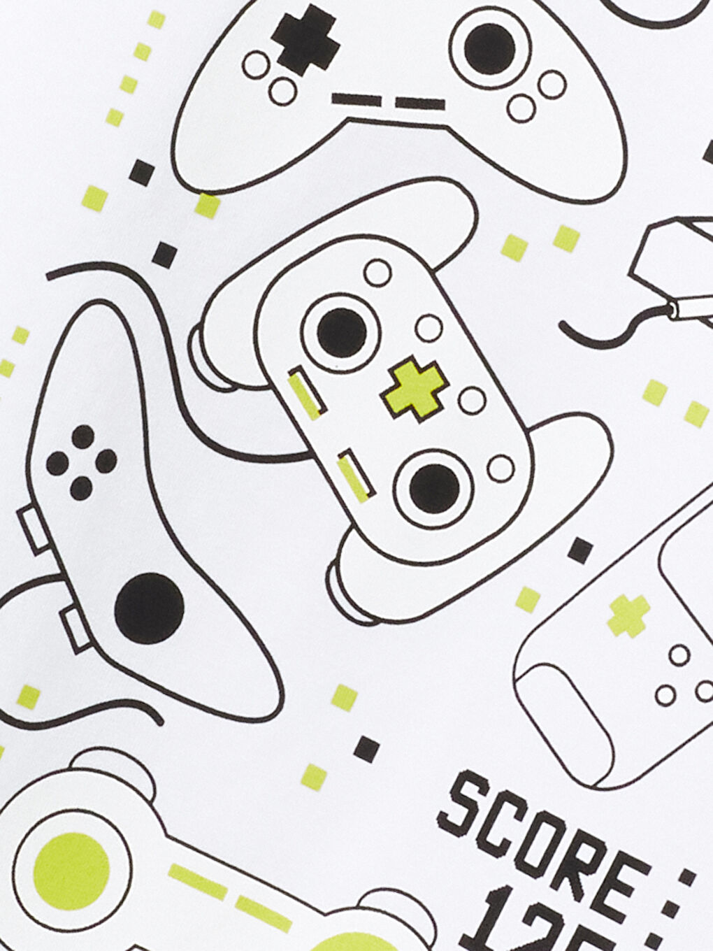 Crew Neck Printed Short Sleeve Boys' Shorts Pyjama Set-5