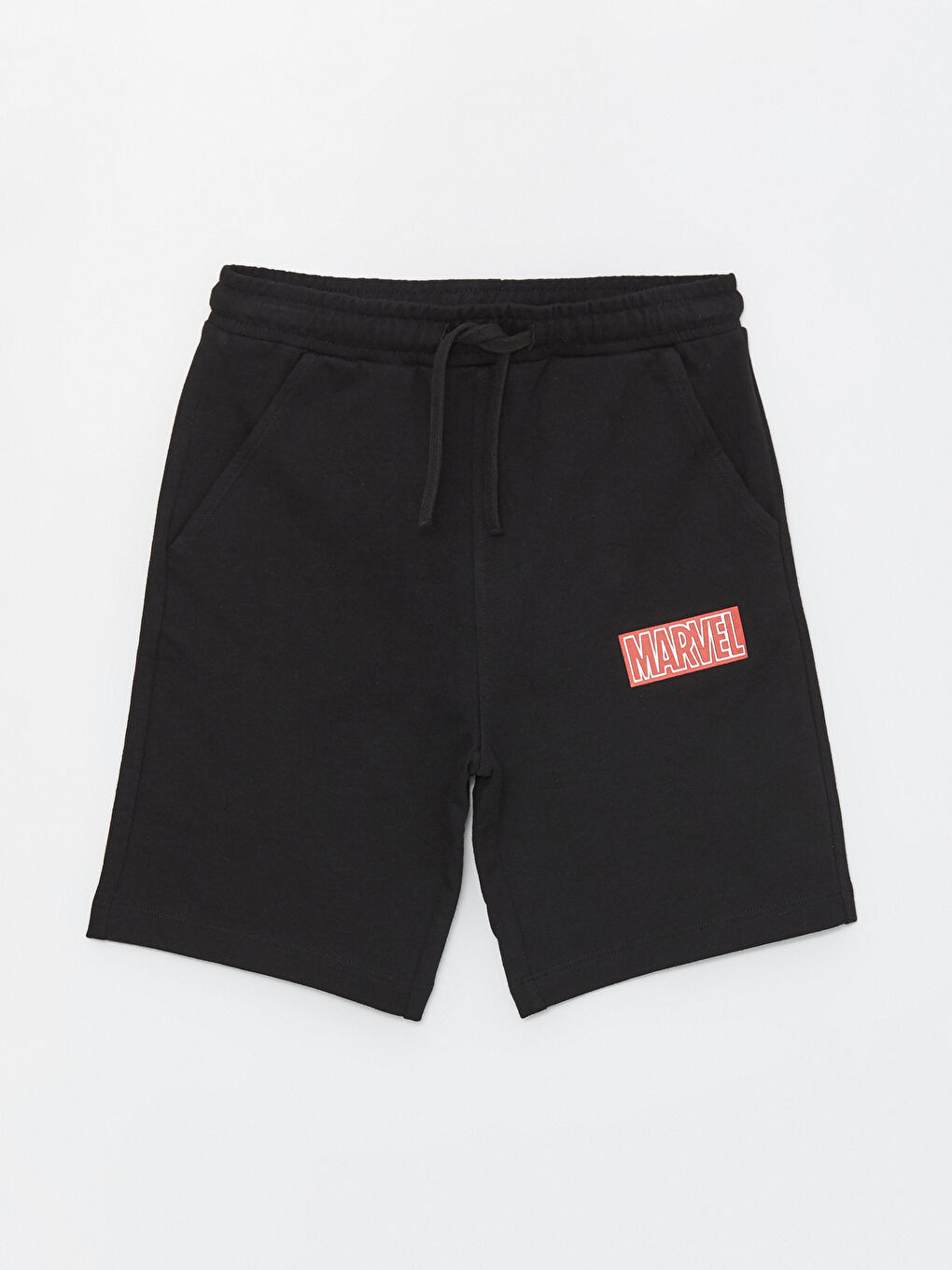 Tricou cu Mânecă Scurtă și Guler Rotund Imprimat Spider-Man pentru Băieți și Șorturi-3