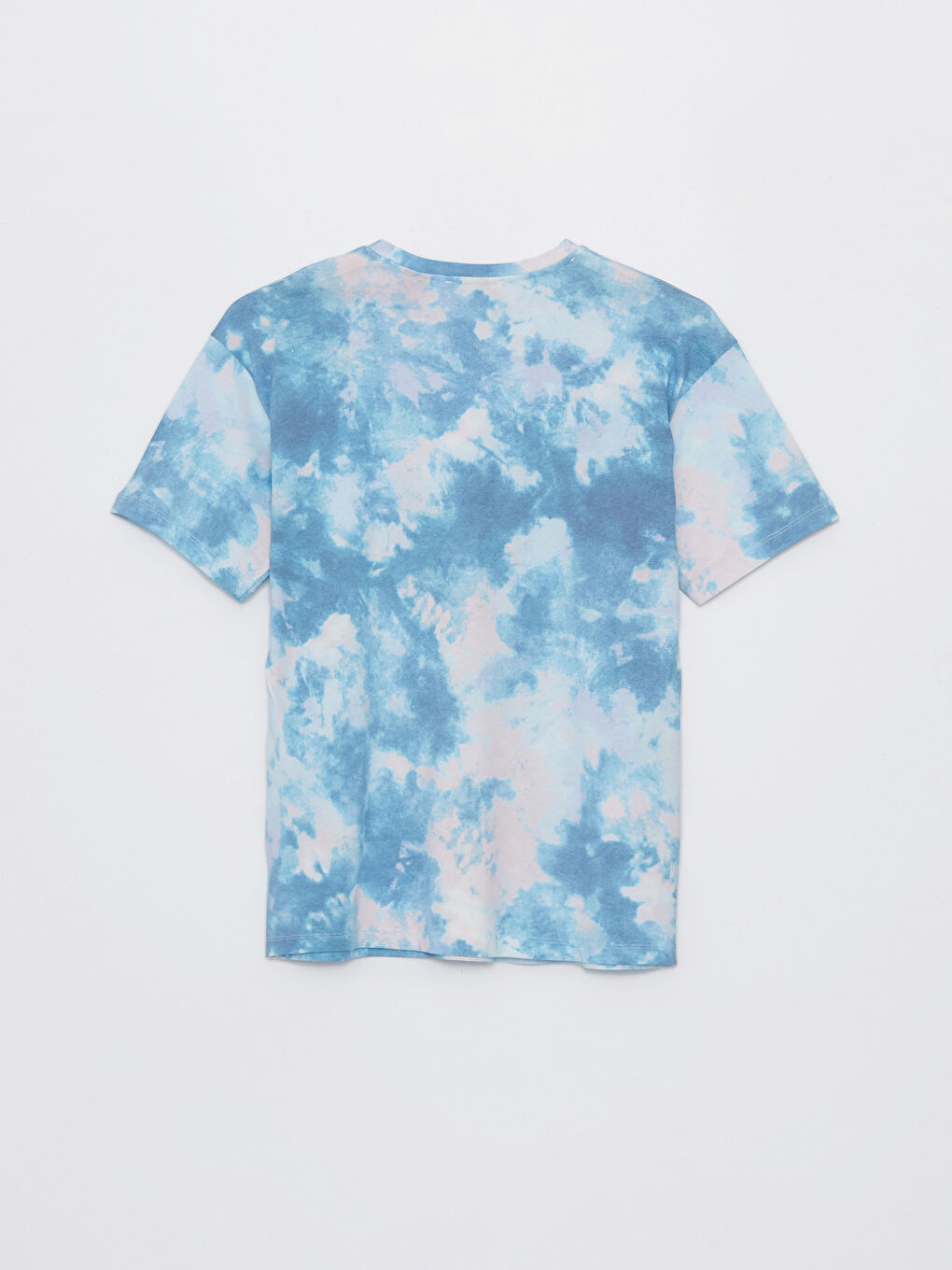 Tricou cu Guler Rotund Imprimat Mickey Mouse cu Mânecă Scurtă pentru Femei-11