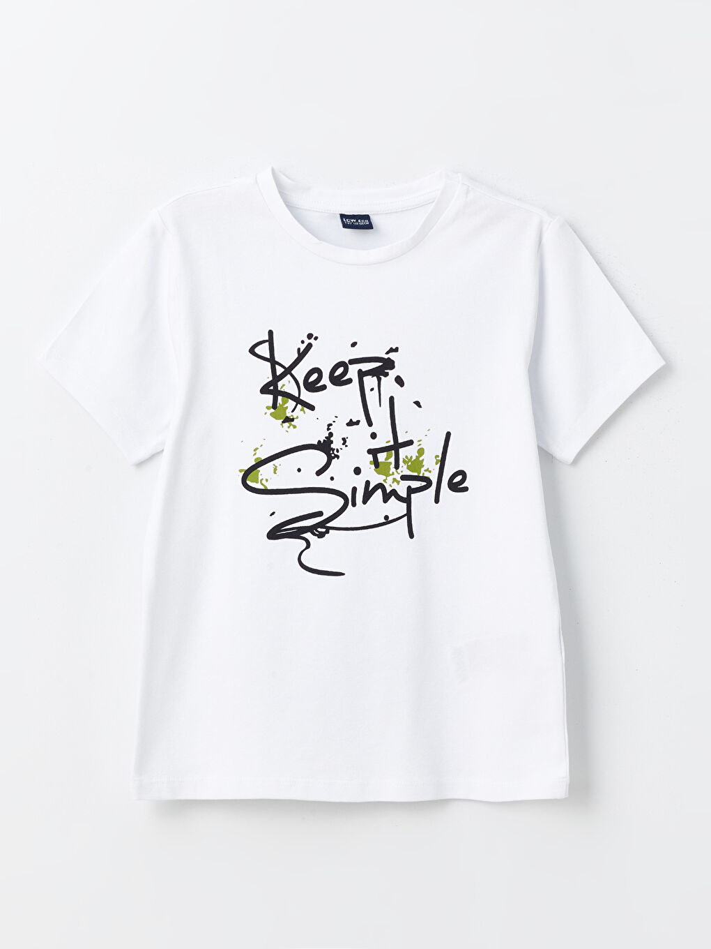 طقم بيجامة شورت بأكمام قصيرة مطبوع بياقة دائرية للأولاد-1