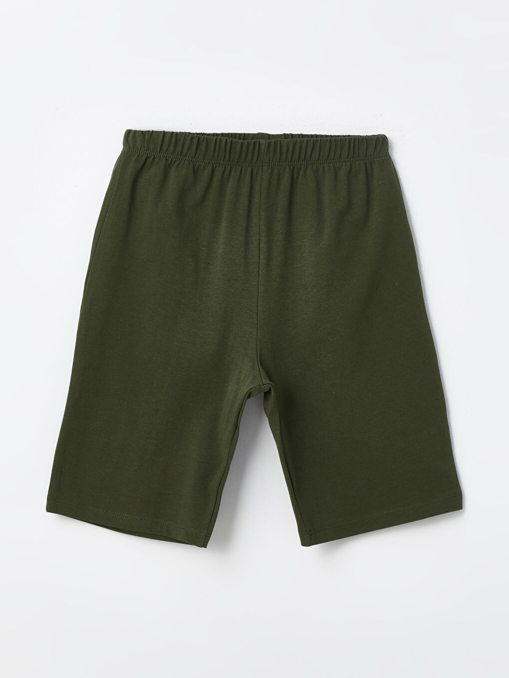 طقم بيجامة شورت بأكمام قصيرة مطبوع بياقة دائرية للأولاد-3