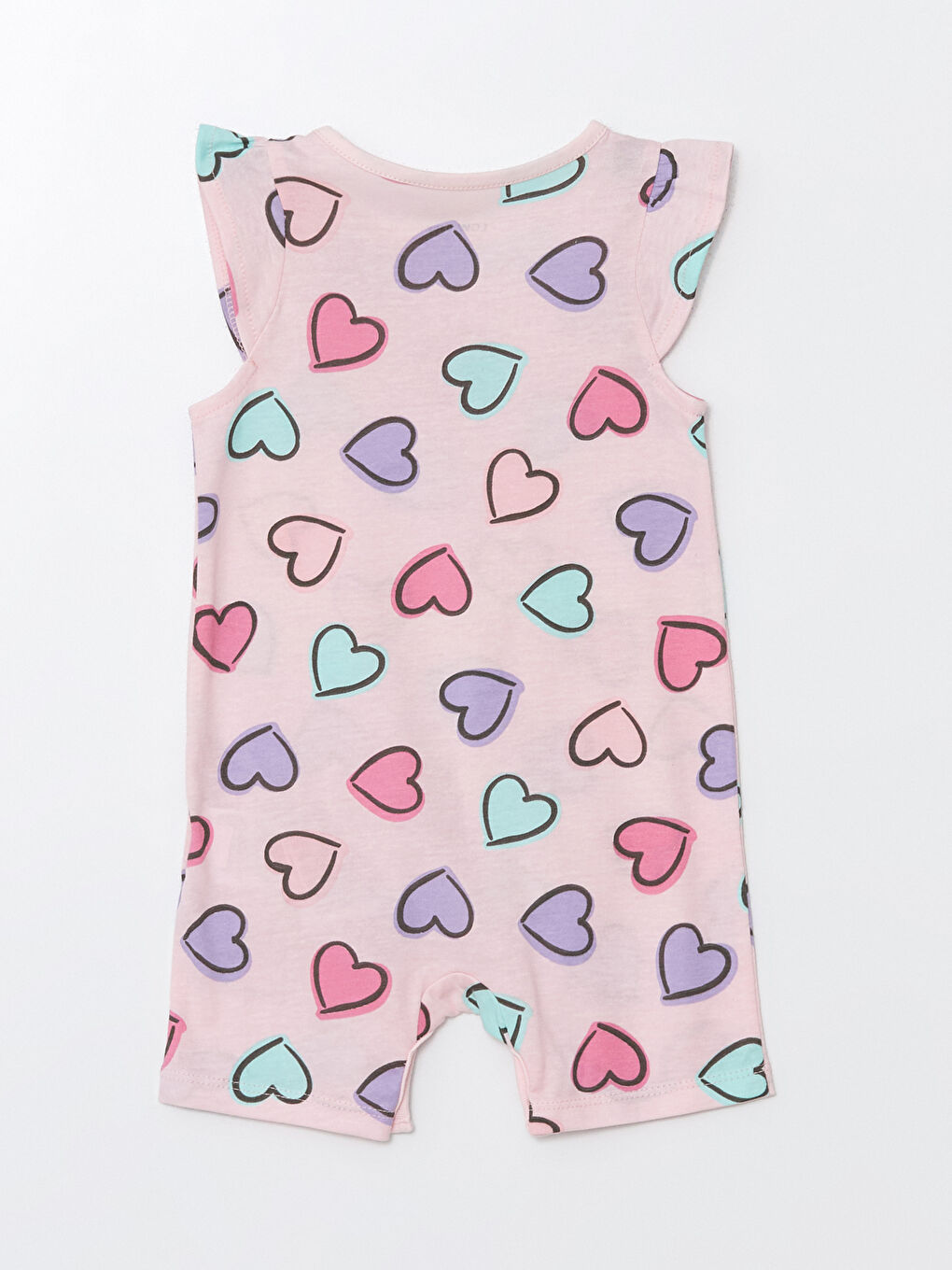 Crew Neck Printed Baby Girls' Jumpsuit 2 Pack -S4EV53Z1-LSE