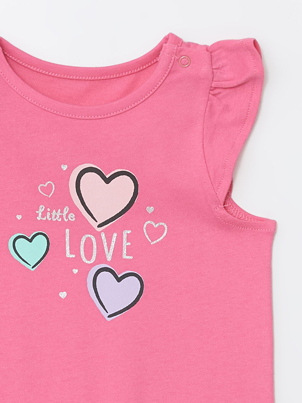 Crew Neck Printed Baby Girls' Jumpsuit 2 Pack -S4EV53Z1-LSE