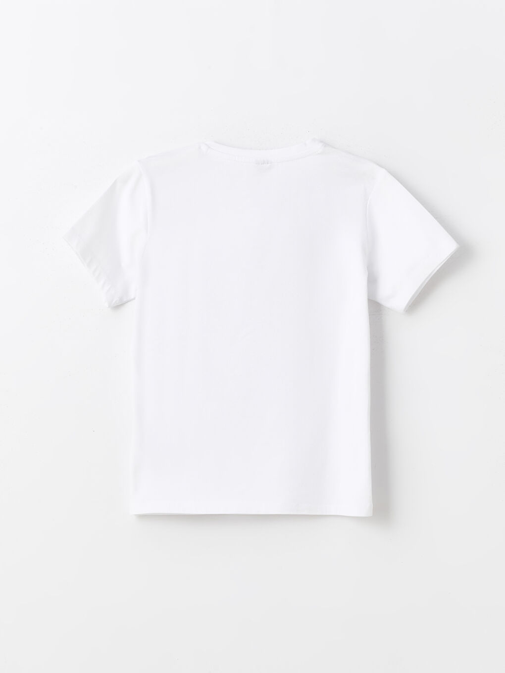 Beyaz Bisiklet Yaka Baskılı Kısa Kollu Erkek Çocuk Şortlu Pijama Takımı-2