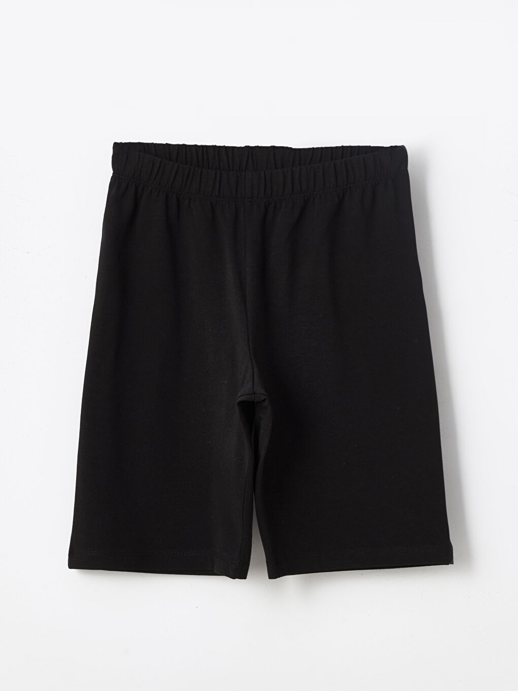 Beyaz Bisiklet Yaka Baskılı Kısa Kollu Erkek Çocuk Şortlu Pijama Takımı-4