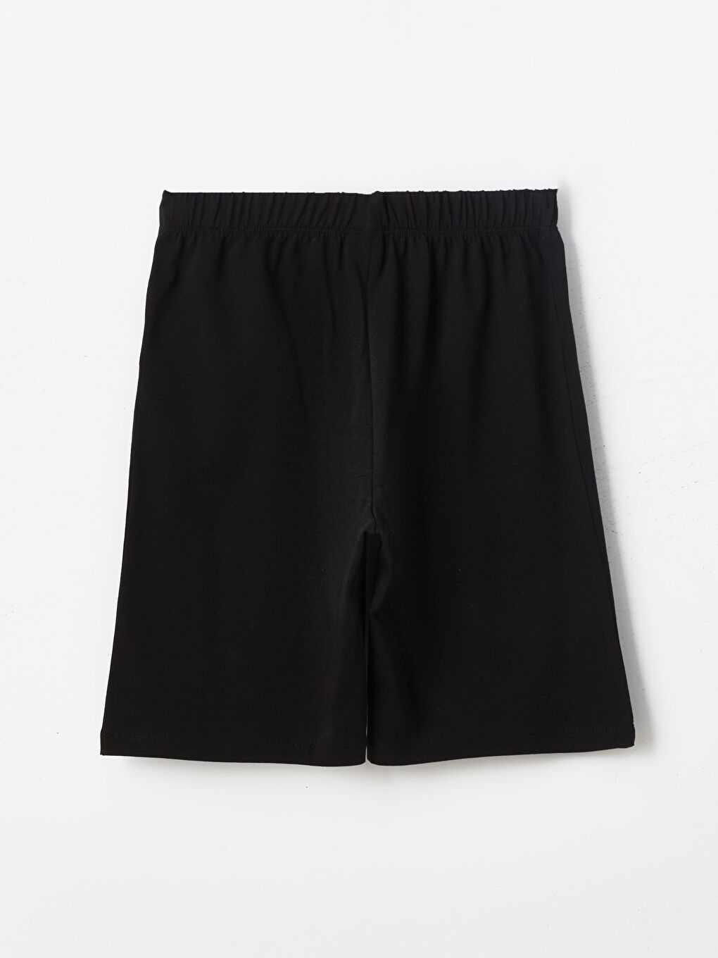 Beyaz Bisiklet Yaka Baskılı Kısa Kollu Erkek Çocuk Şortlu Pijama Takımı-5