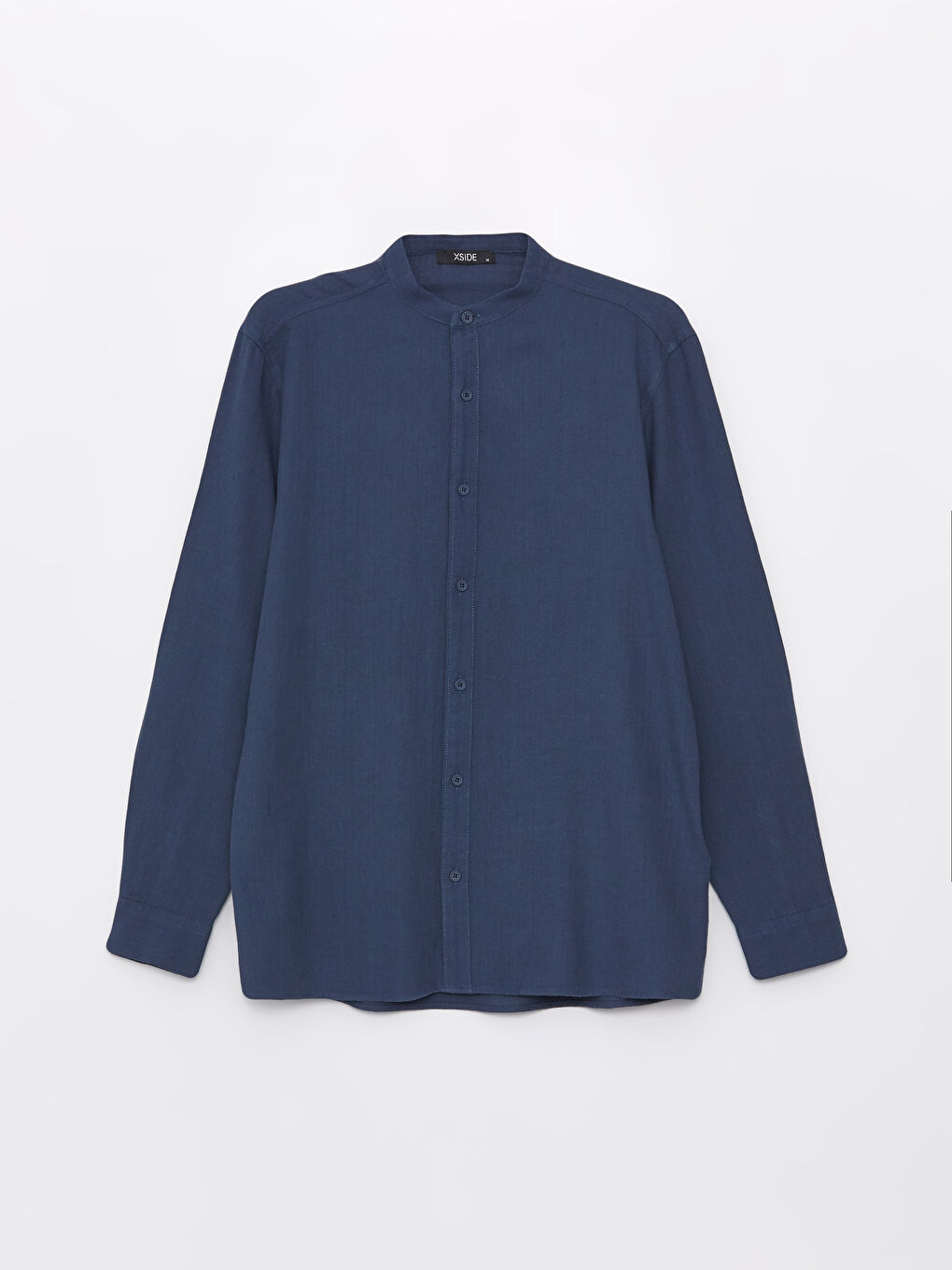 Muška košulja standardnog kroja od dobi tkanine, dugih rukava-5