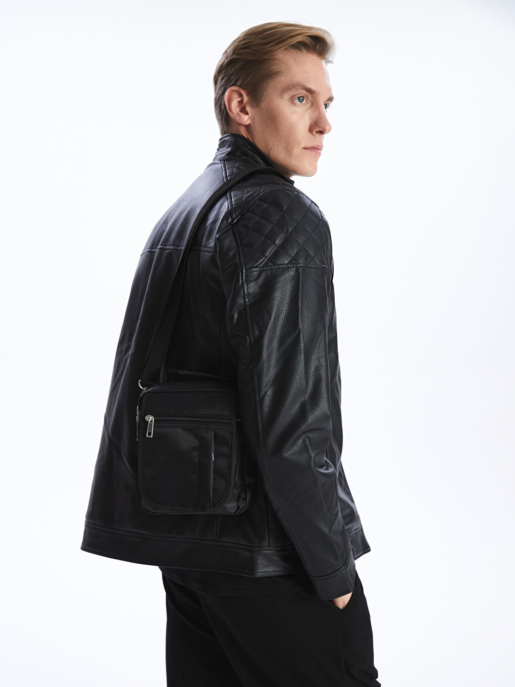 Сумка на плечо с регулируемым ремнем для мужчин