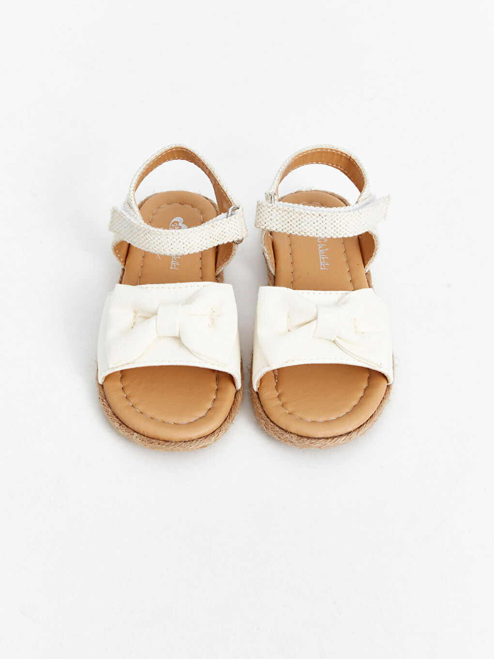 Baby Girl Sandals with Bow Detail -S4FA58Z1-V42