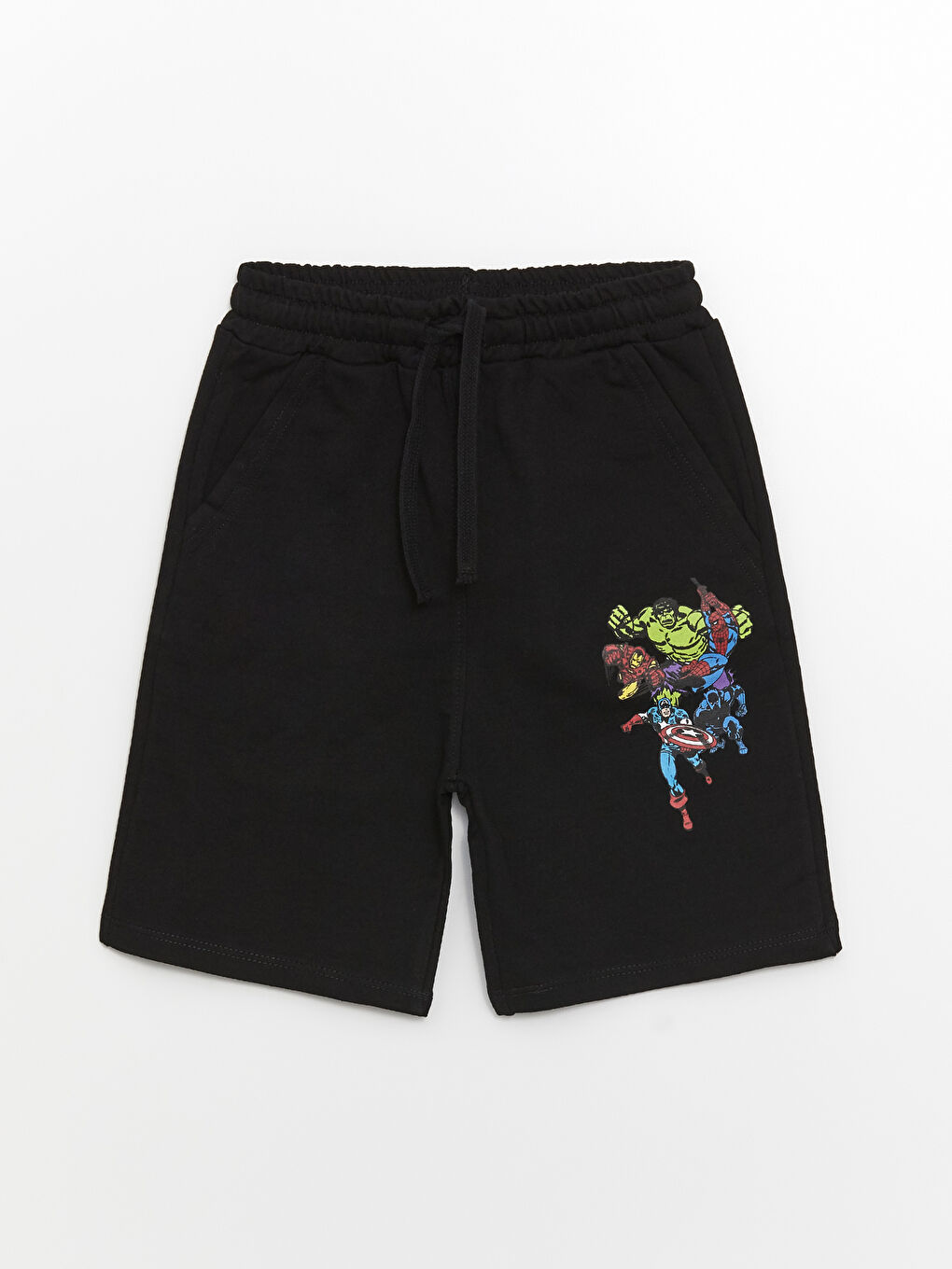 T-shirt et Short pour Garçons à Col Rond Imprimé Hulk-3