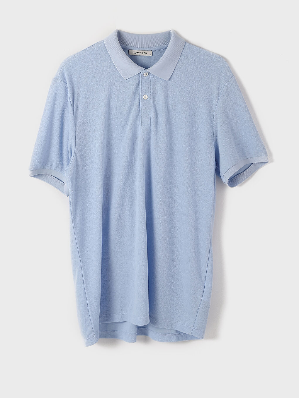 Polo Neck Short Sleeve Men's T-Shirt-5