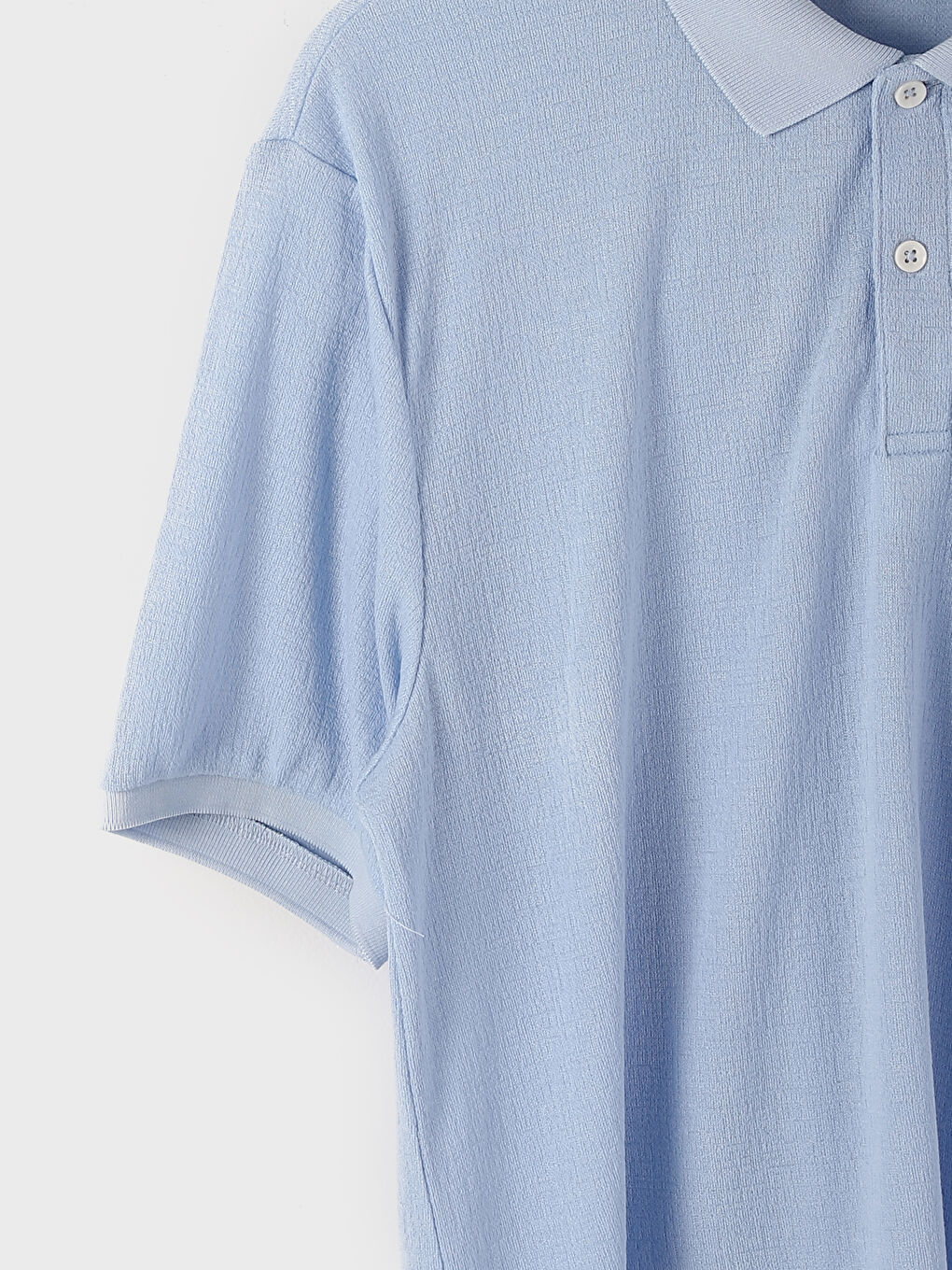 Polo Neck Short Sleeve Men's T-Shirt-8