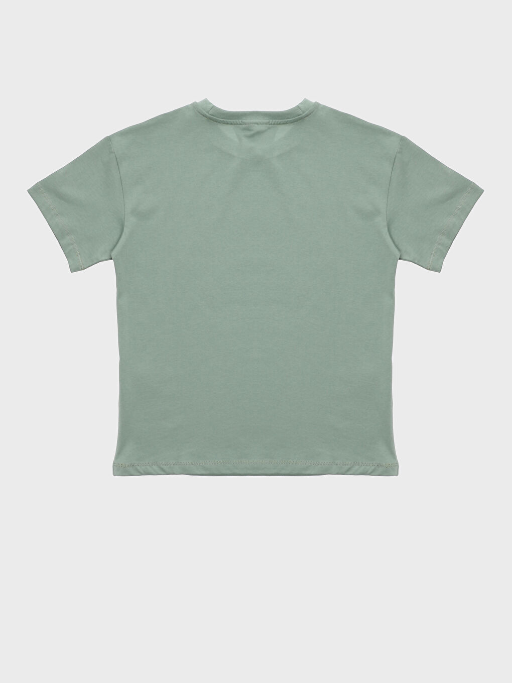 Oversize Crew Neck Boys' T-Shirt-1