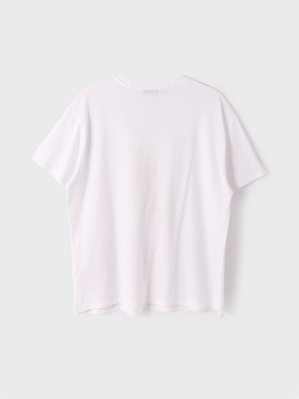 Crew Neck Printed Short Sleeve Women's T-Shirt-1