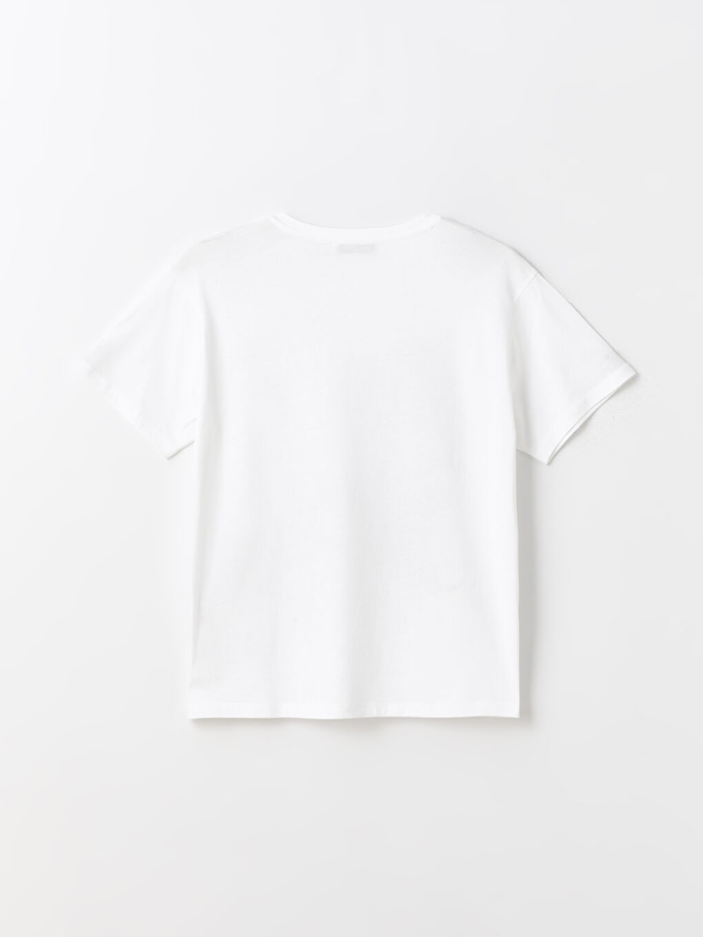 Crew Neck Printed Short Sleeve Women's T-Shirt-6